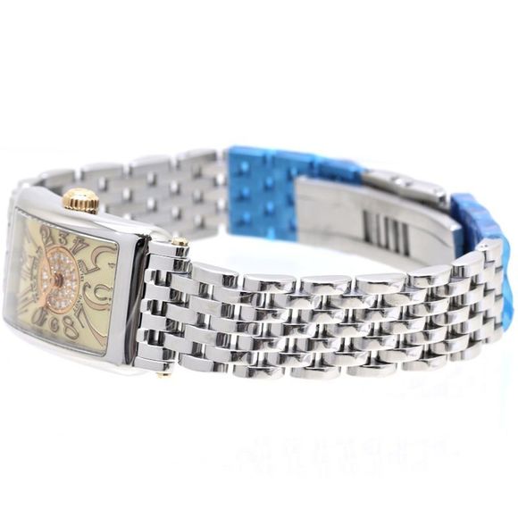 FRANCK MULLER 802 REL CD 1P CP STG Long Island Petite Pastille Stainless Stee... - Picture 3 of 10